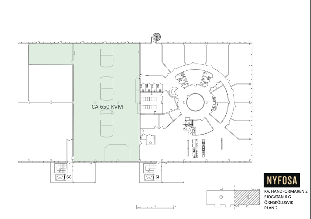 Planritning - Sjögatan-6G - Plan-2 - 650-kvm