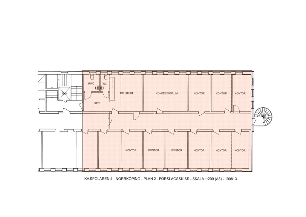 Vakant yta 235m²